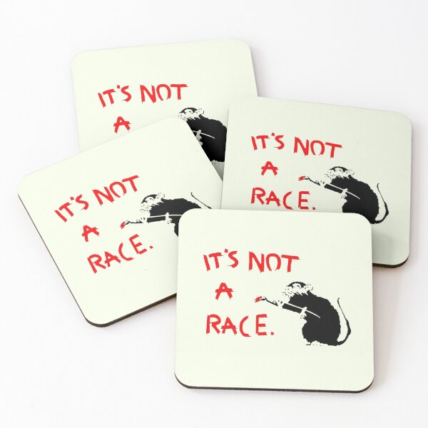 Item preview, Banksy Its Not a Rat Race designed and sold by Marianaggdyang.