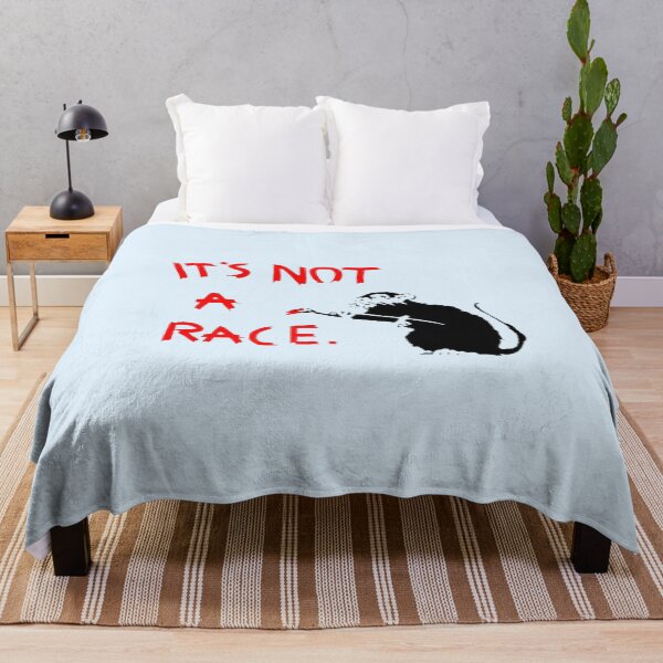 Item preview, Banksy Its Not a Rat Race designed and sold by Marianaggdyang.