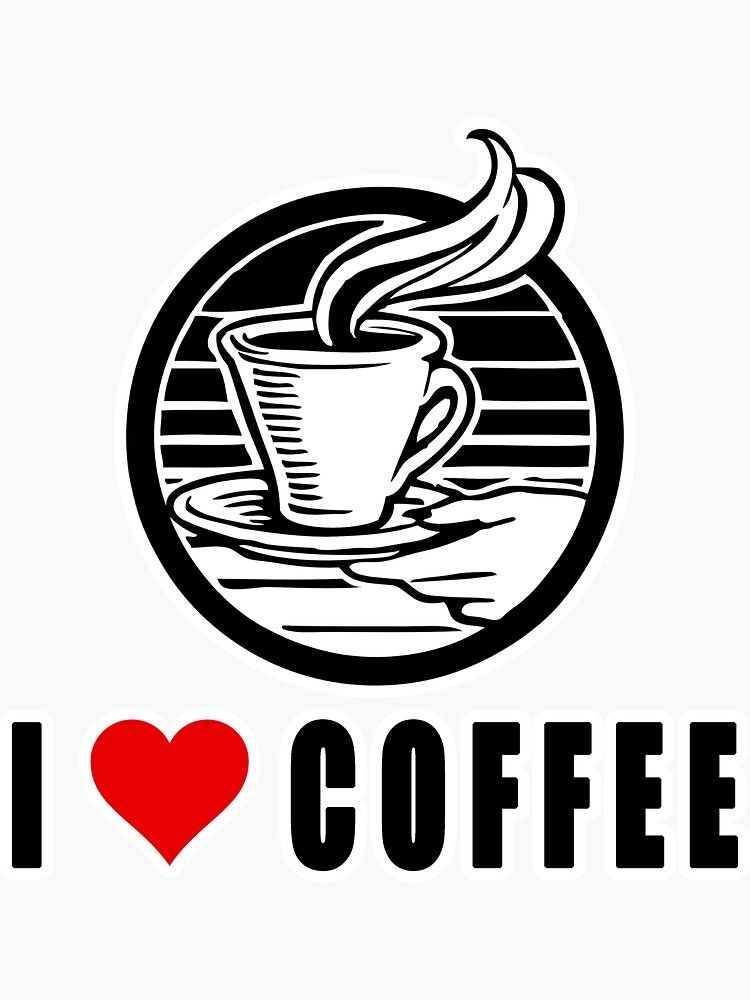 "Extra Large Coffee Cup" Sticker for Sale by PodiShawna Redbubble