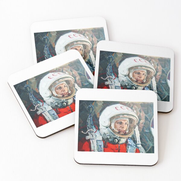 Item preview, Yuri Gagarin painting portrait designed and sold by Rashkin.
