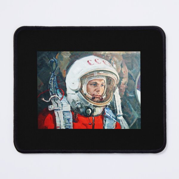Item preview, Yuri Gagarin painting portrait designed and sold by Rashkin.