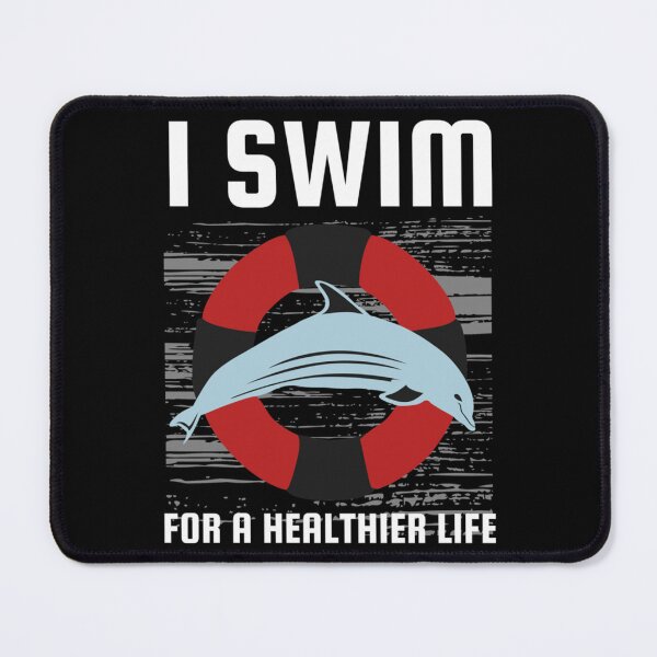 Item preview, I Swim For A Healthier Life Essential T-Shirt designed and sold by carolsheiladis.