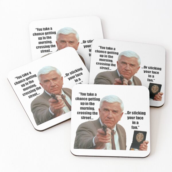 Item preview, Frank Drebin from Police Squad 3 designed and sold by IanBakerToons.