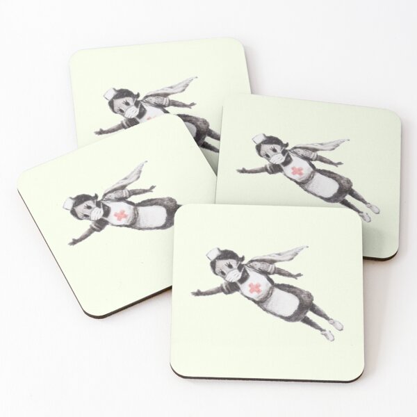 Item preview, Super Nurse (Banksy - Game Changer) designed and sold by Marianaggdyang.