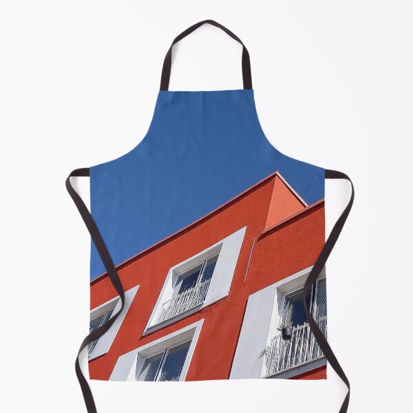 Item preview, Red house with blue sky designed and sold by Ninaeva.