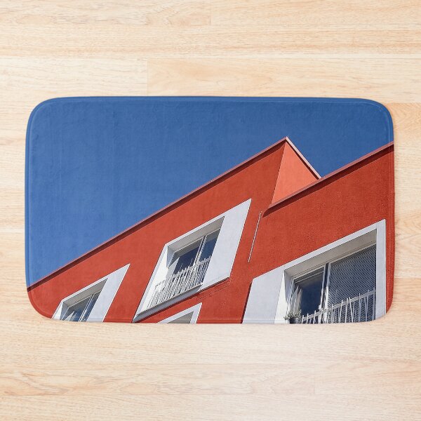 Item preview, Red house with blue sky designed and sold by Ninaeva.
