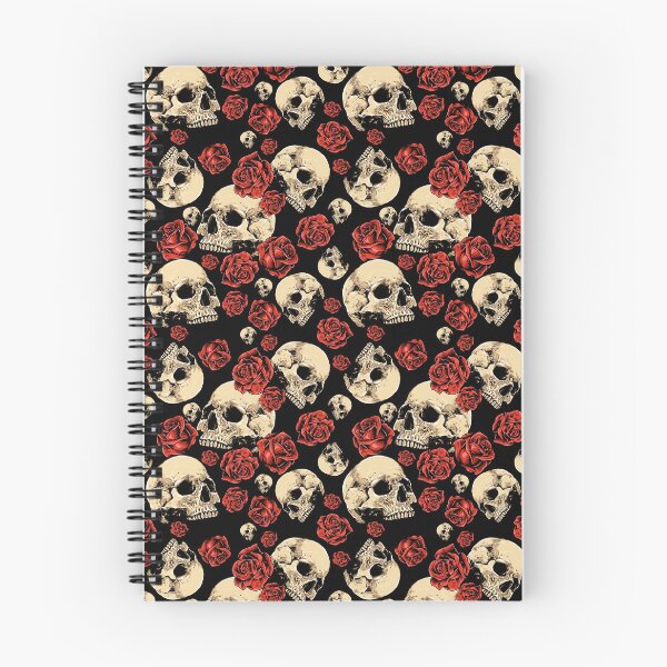 Aperçu de l'œuvre Skull & Roses créée et vendue par monokromatik.