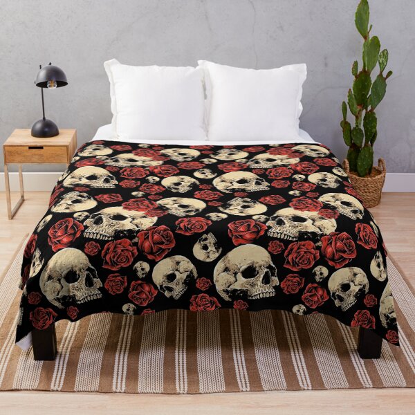 Item preview, Skull & Roses designed and sold by monokromatik.