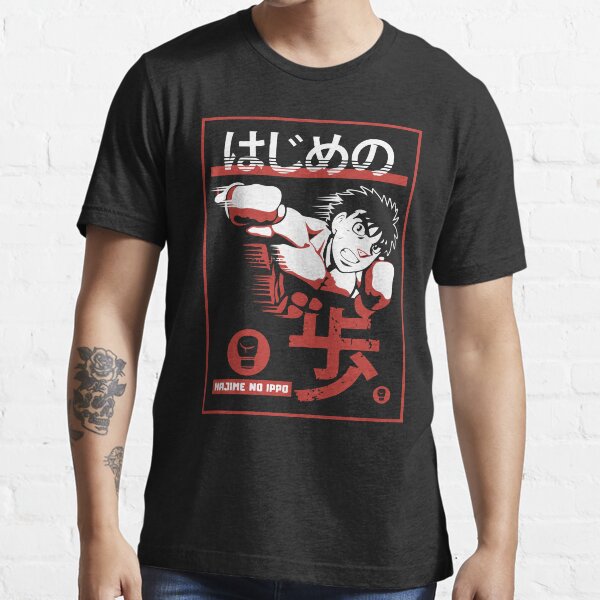 Anime Hajime No Ippo Kamogawa Boxing Gym T Shirt Manga Makunouchi Takamura  KBG Print Short Sleeve T-Shirts Oversized Streetwear 