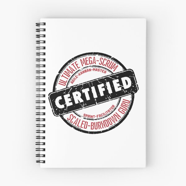 Item preview, Certified Ultimate Mega Scrum Agile Kanban Master Sprint Facilitator Scaled Burndown Guru designed and sold by trendingatees.