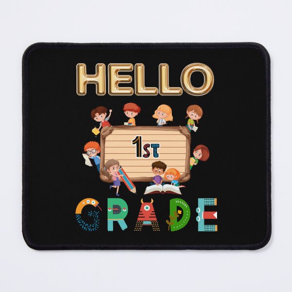 Item preview, Hello 1st Grade First Day Of School Team designed and sold by Alieso.