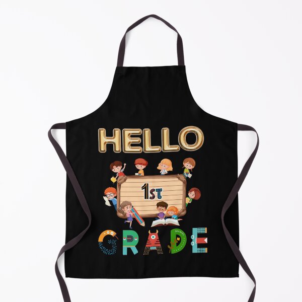 Item preview, Hello 1st Grade First Day Of School Team designed and sold by Alieso.