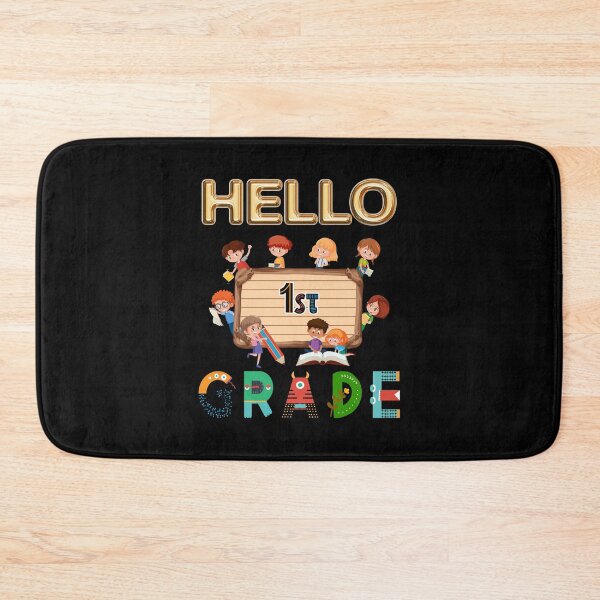 Item preview, Hello 1st Grade First Day Of School Team designed and sold by Alieso.