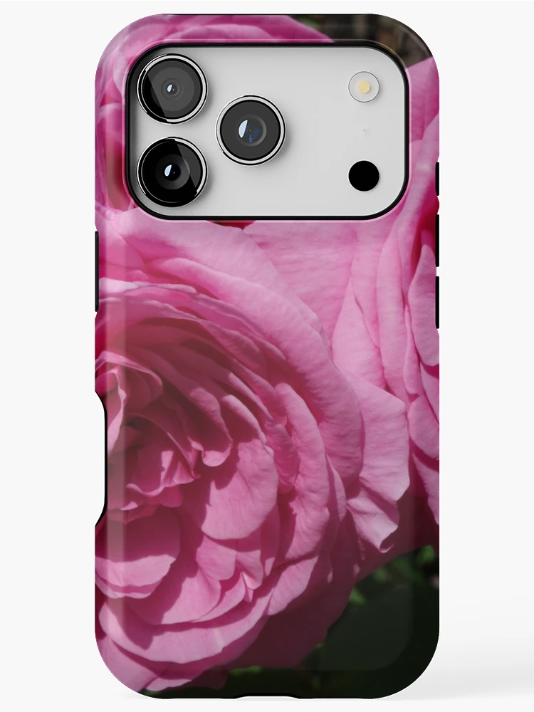Thumbnail 1 of 4, iPhone Case, Pink Roses designed and sold by pluspixels.