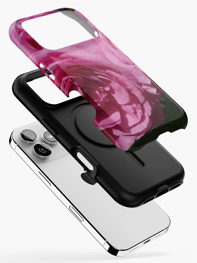 Thumbnail 2 of 4, iPhone Case, Pink Roses designed and sold by pluspixels.