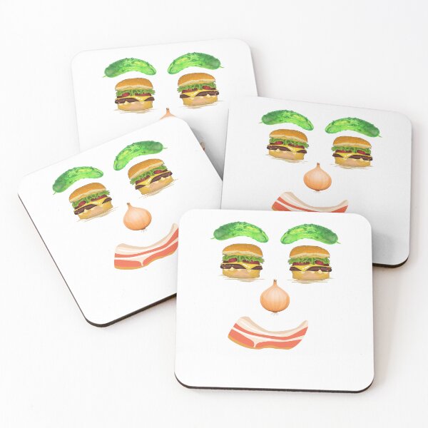 Item preview, Burger face designed and sold by Rickido.