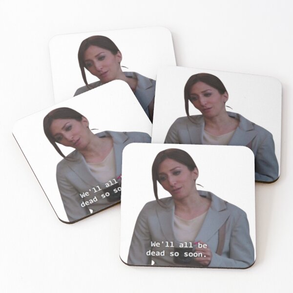 Item preview, we'll all be dead soon - Gina designed and sold by DinoMars.