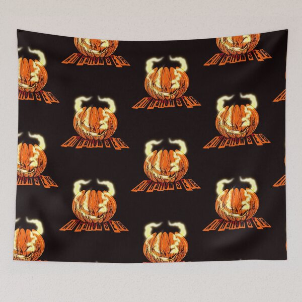 Item preview, All Hallow’s Eve, Jack O Lantern Devil horns  designed and sold by Martzart.