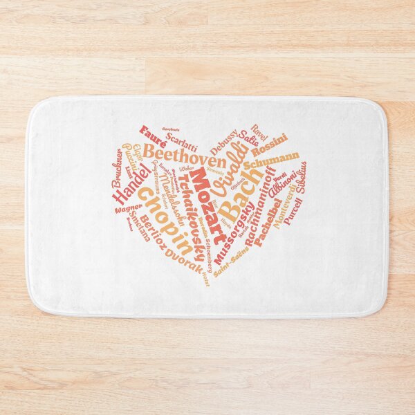 Item preview, 50 Composers - orange colors designed and sold by Musicianst0re.