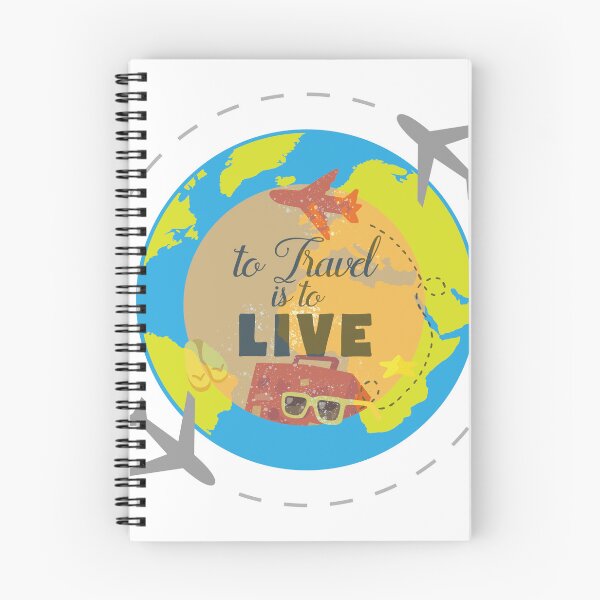 Item preview, To travel is to live designed and sold by Helena H..