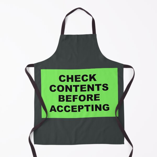 Item preview, CHECK CONTENTS BEFORE ACCEPTING designed and sold by lobodelnoir.