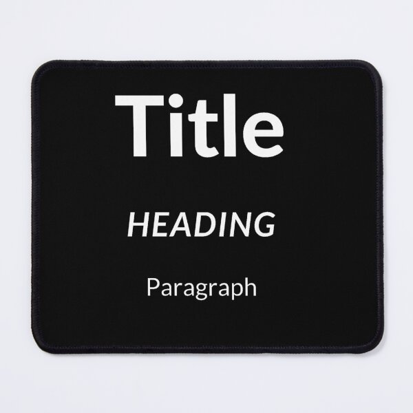 Item preview, Title heading paragraph funny  present for writers designed and sold by Vesna7791.