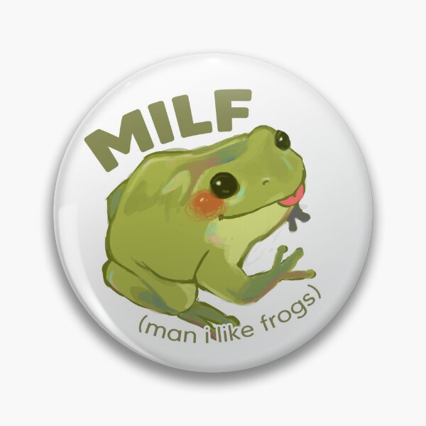 Artikelvorschau, Mann mag ich Frosch-Aufkleber entworfen und verkauft von kworin.