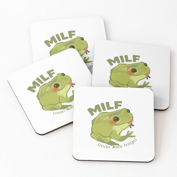 Item preview, Man I Like Frogs Sticker designed and sold by kworin.
