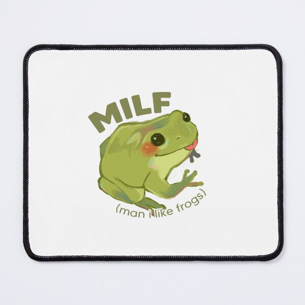 Item preview, Man I Like Frogs Sticker designed and sold by kworin.
