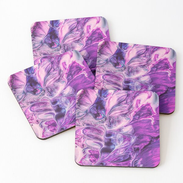 Item preview, abstract pink blue flow designed and sold by Artistic Vista.