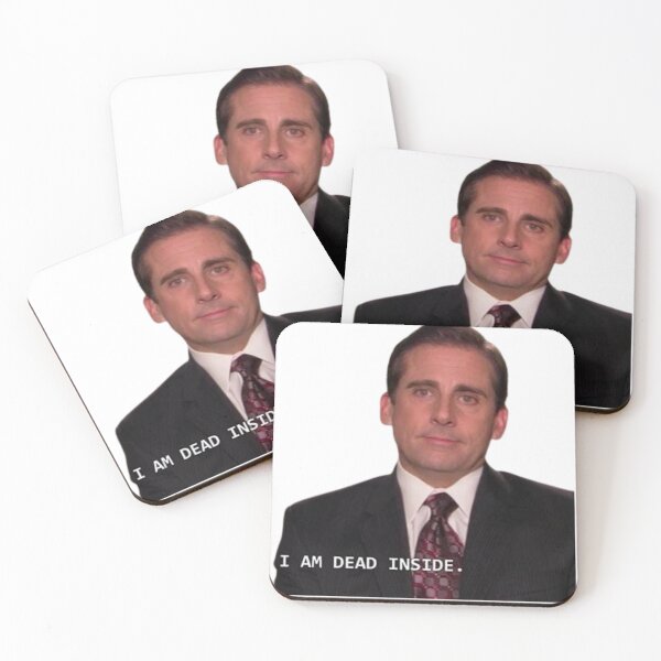 Item preview, I'm dead inside - Michael Scott | mood designed and sold by DinoMars.