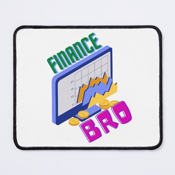 Item preview, Finance Bro, for financial markets lovers designed and sold by NoetherSym.