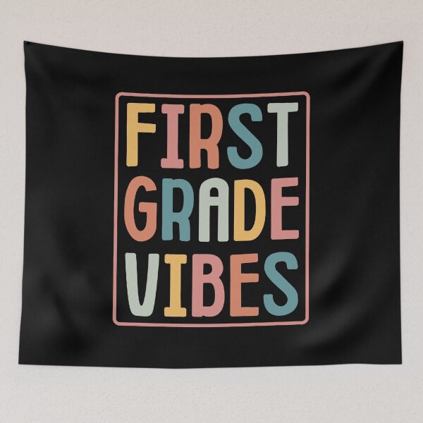 Item preview, Retro First Grade 1st Grade Vibes 1st Grade Teacher 1st Day Back To School designed and sold by jasmynnoel.