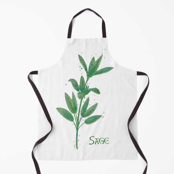 Item preview, Watercolor Culinary Herbs: Sage designed and sold by LittleSunShoppe.
