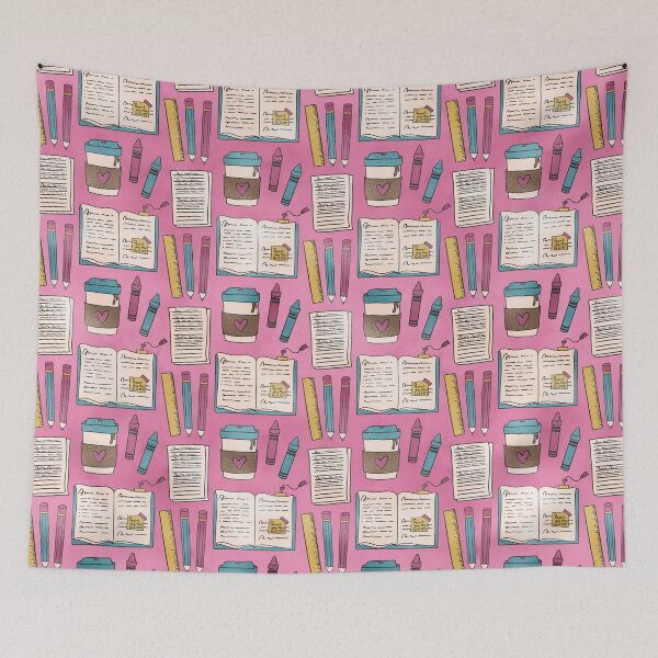 Item preview, Back To School Pattern 11 designed and sold by NobleForte.
