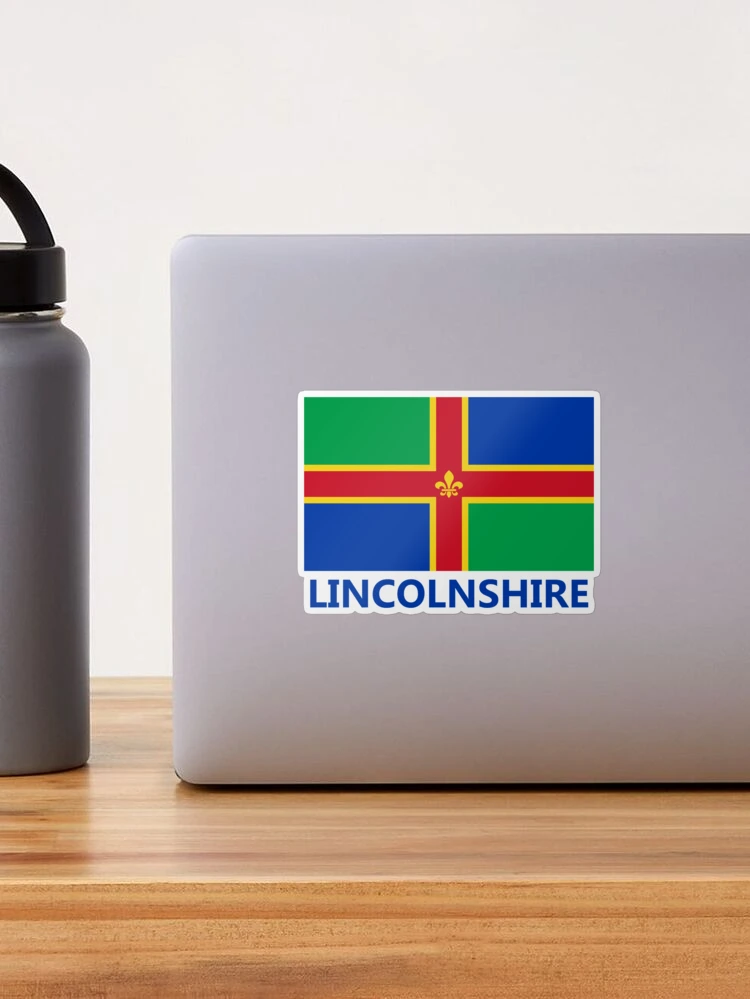 60 Stück Lincolnshire Flaggen-Aufkleber – 33x20 Mm, Selbstklebend Für Auto & Mehr