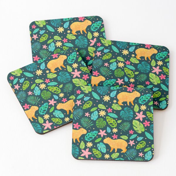 Item preview, Capybara Party - Dark designed and sold by elijrp.