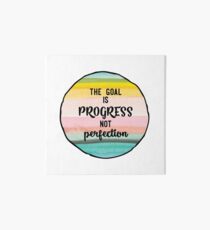 Progress over Perfection Art Board