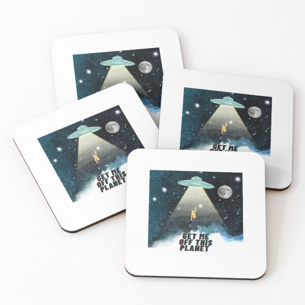 Item preview, Get Me Off This Planet designed and sold by CreationsByMS20.