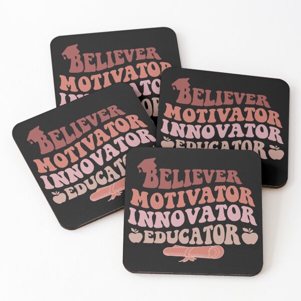 Item preview,  Believer Motivator Innovator Educator designed and sold by YaassDesign.