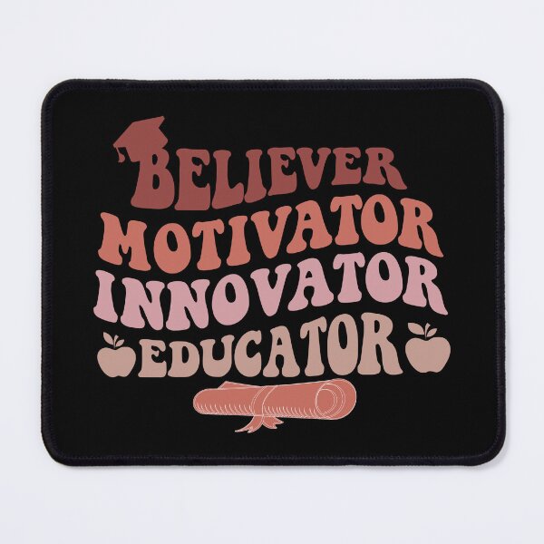 Item preview, Believer Motivator Innovator Educator designed and sold by YaassDesign.