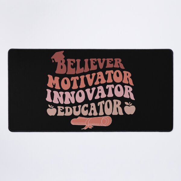 Item preview, Believer Motivator Innovator Educator designed and sold by YaassDesign.