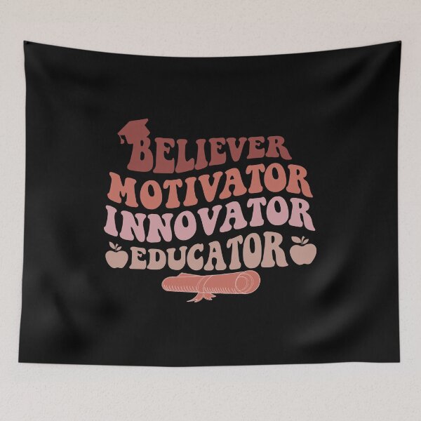 Item preview,  Believer Motivator Innovator Educator designed and sold by YaassDesign.