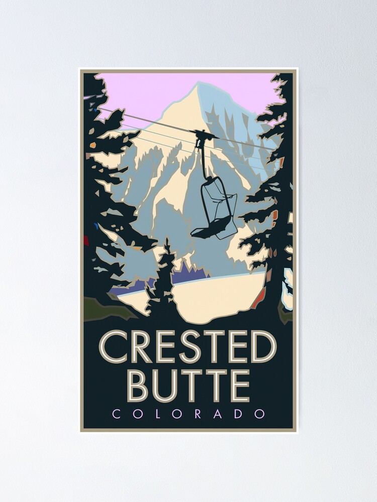 "Crested Butte Cable Car" Poster for Sale by Redbubble