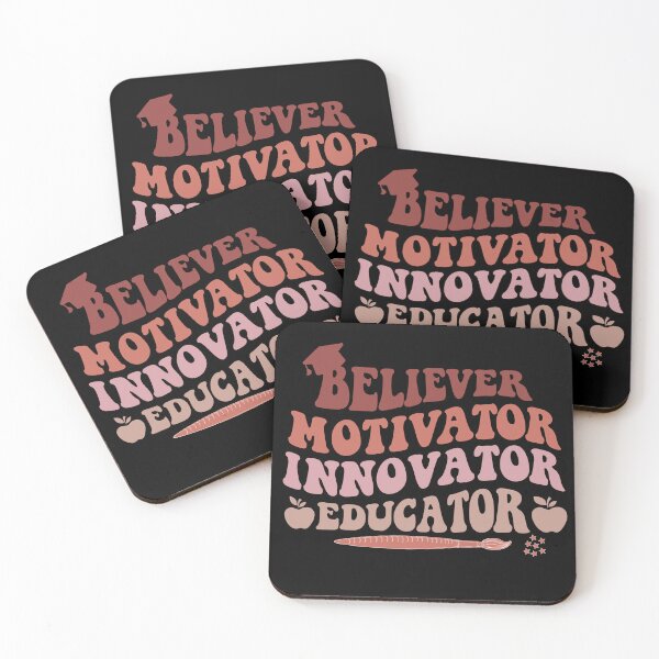 Item preview, Believer Motivator Innovator Educator designed and sold by YaassDesign.