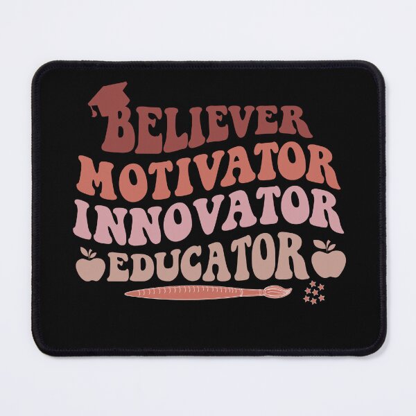 Item preview, Believer Motivator Innovator Educator designed and sold by YaassDesign.