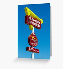 in-n-out Greeting Card