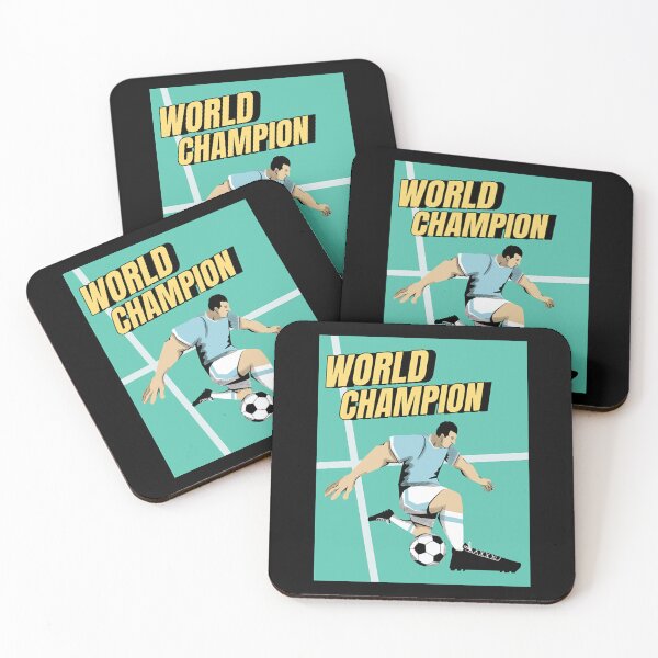 Item preview, World Champion Soccer Design Sticker designed and sold by clarepaulaji64.