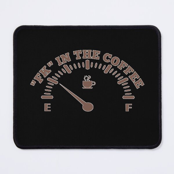 Item preview, FK in the coffee sticker designed and sold by MaRa ★★★★★.