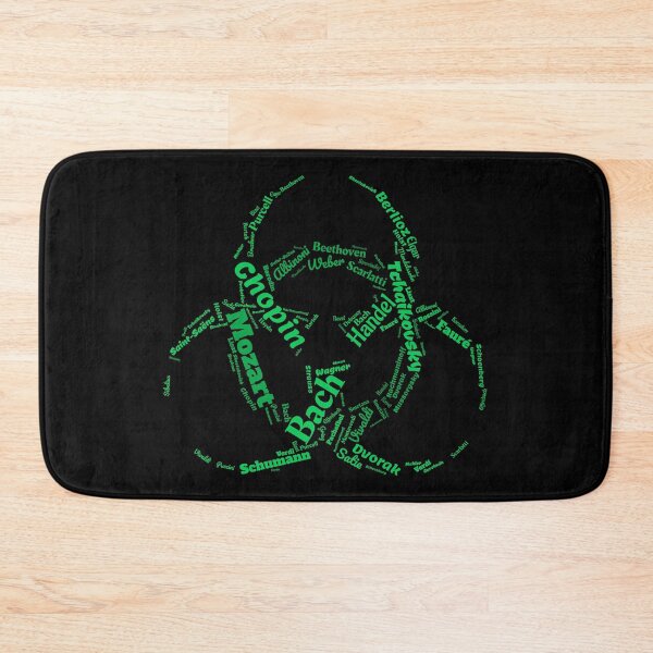 Item preview, 50 Composers - biohazard shape designed and sold by Musicianst0re.